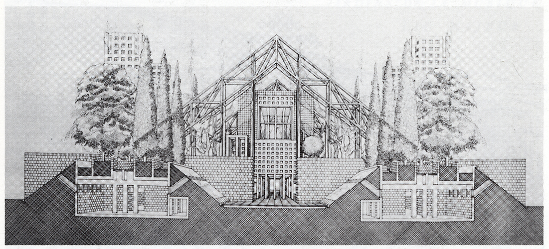 Rossella Marchini, Franco Purini, Francesco Tentori, Vittorio Intronini, Antonelle Sotgia. Casabella. Graphite 1984, 189