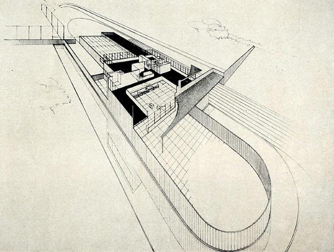 Richard Neutra. Pencil Points 18 July 1937, 423