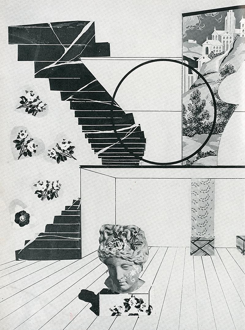 Constantino Nivola. Interiors v.100 n.7 Feb 1941, 30