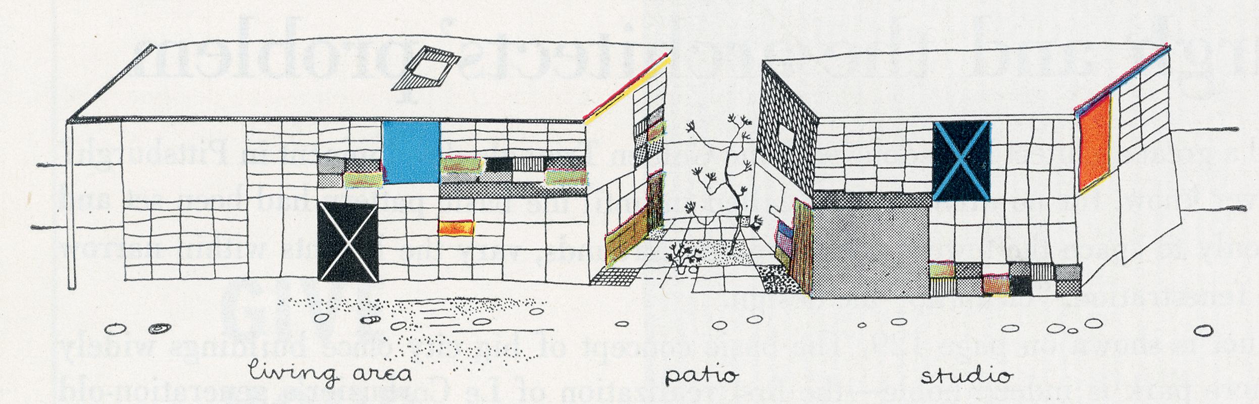 Charles and Ray Eames. Architectural Forum Aug 1950, 90