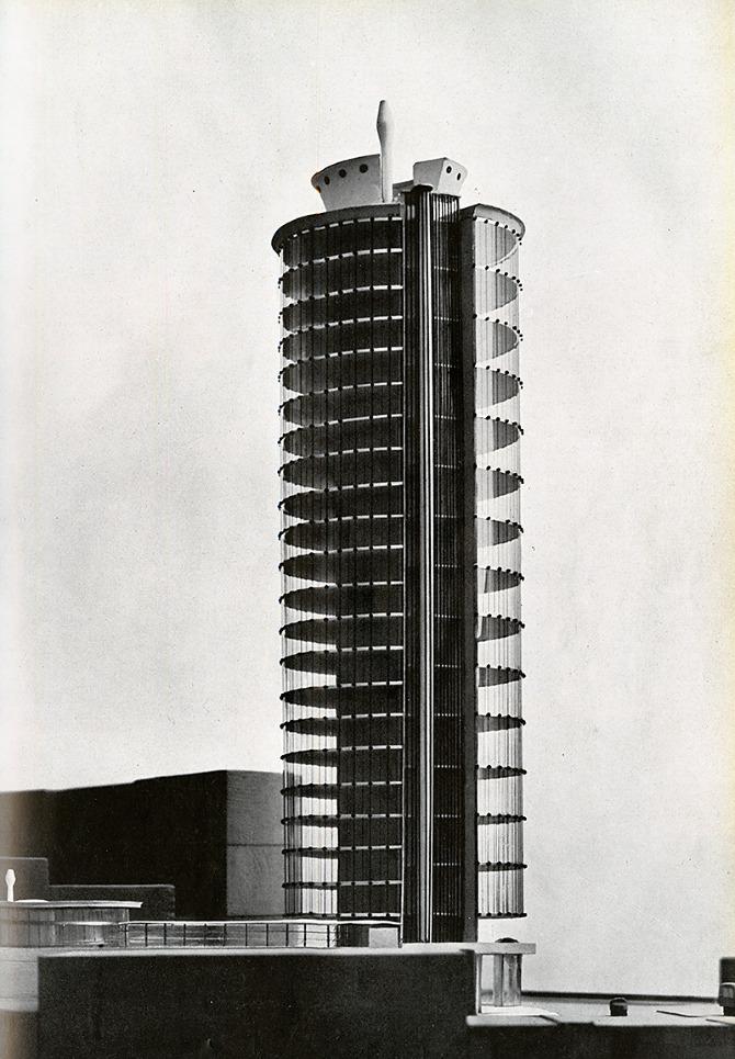 Angelo Mangiarotti and Bruno Morassutti. Domus 309 August 1955, 5