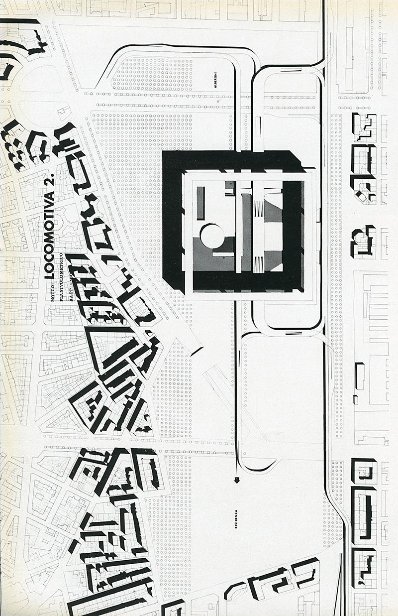 Gian Ugo Polesello, Aldo Rossi, Luca Meda. Casabella 278 1963, 48