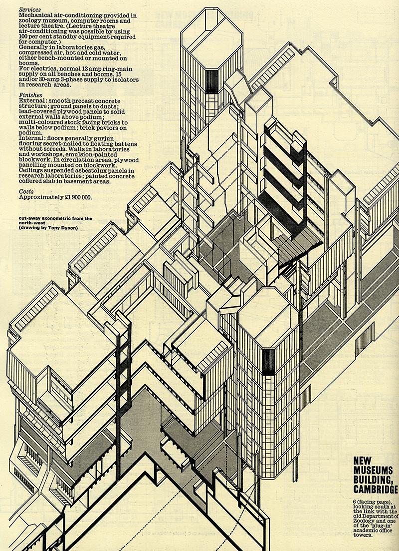 Tony Dyson. Architectural Review v.155 n.924 Feb 1974, 78