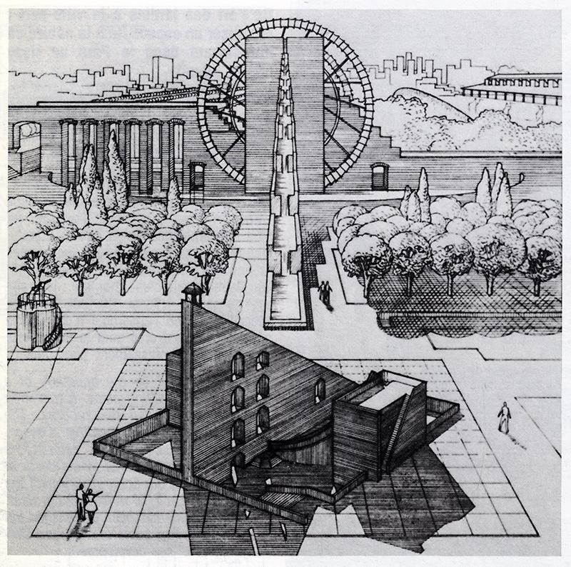 Jean Aubert and Michel Cantal-Dupart. L&#039;invention du parc. Graphite 1984, 104