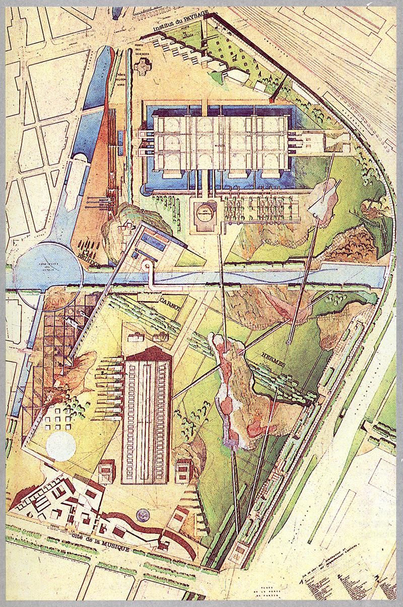 Michel Corajoud. L&#039;invention du parc. Graphite 1984, 179