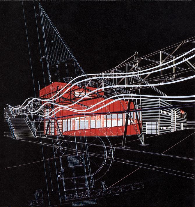 Bernard Tschumi. A+U 216 September 1988, 54