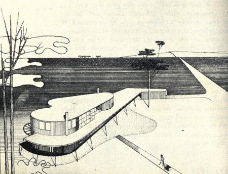 Theodore Luderowski. Architectural Forum 79 September 1943, 92