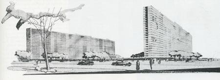 Skidmore Owings Merrill. Architectural Forum Aug 1950, 101
