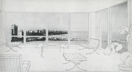 Mies van der Rohe. Arts and Architecture. Mar 1952, 21