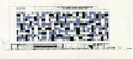 Fritz Jaenecke and Sten Samuelson. Architecture D'Aujourd'Hui 63 Dec 1955, 82