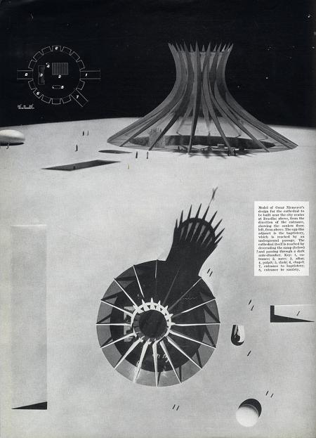 Oscar Niemeyer. Architectural Review v.125 n.745 Feb 1959, 102