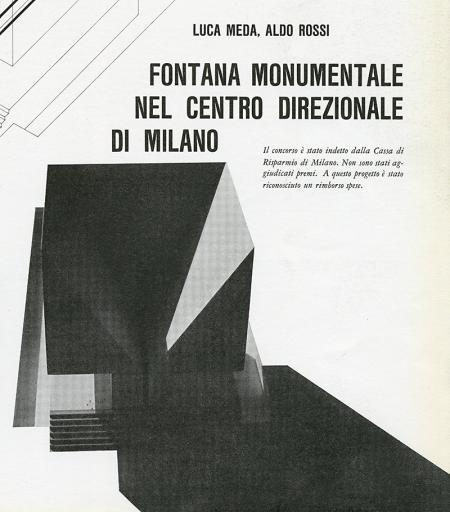 Luca Meda, Aldo Rossi. Casabella 276 1963, 43