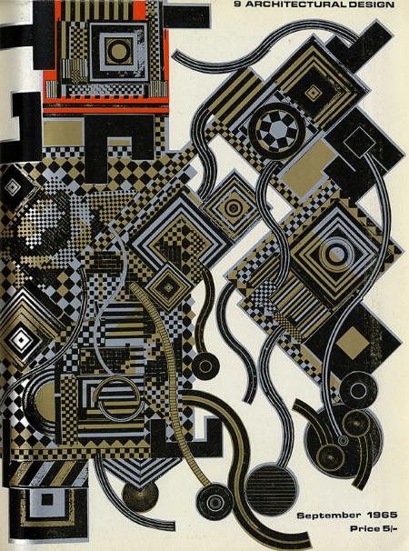 Eduardo Paolozzi. Architectural Design 35 September 1965, cover