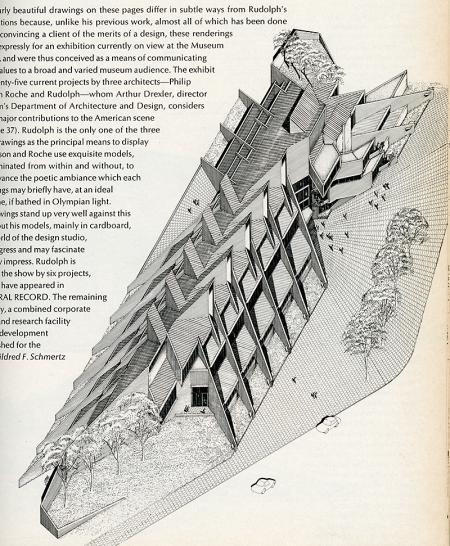 Paul Rudolph. Architectural Record. Nov 1970, 89