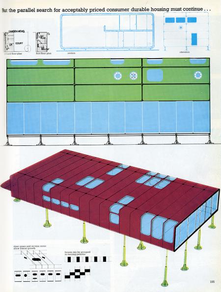 Richard and Su Rogers. Architectural Review (MANPLAN 8) v.147 n.883 Sep 1970, 195