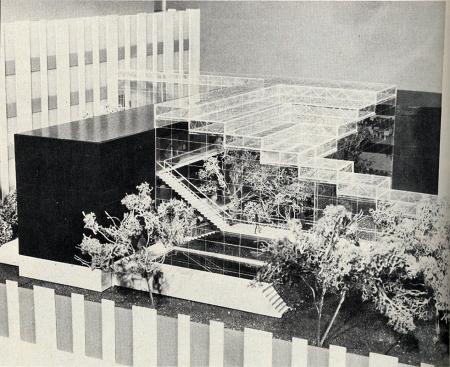 Ford and Earl. Architectural Record. Jan 1974, 40