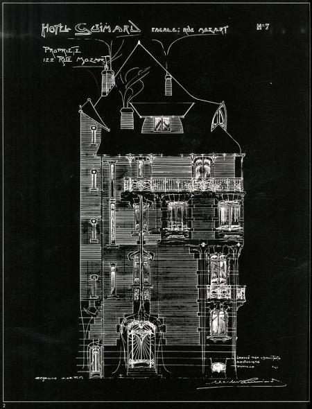 Hector Guimard (1912). Hector Guimard(Monograph Series), Architectural Design, London 1978, 75