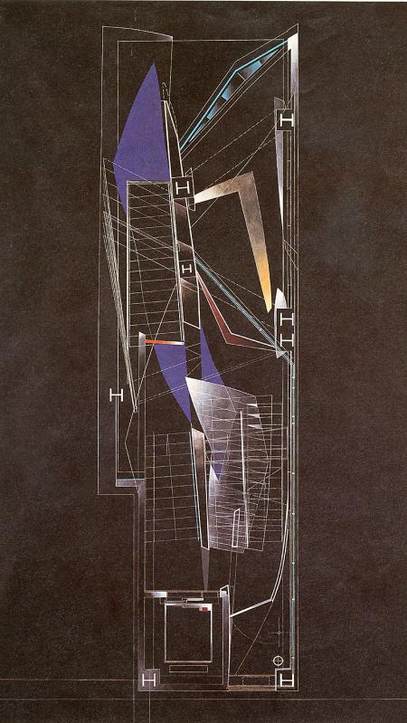 Zaha Hadid. AA Files 17 Spring 1989, 73