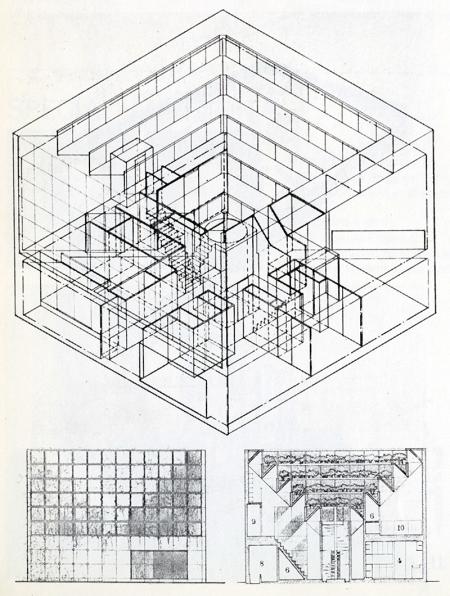 Norimasa Azumada and Yuriko Azumada. Japan Architect 53 Feb 1978, 46